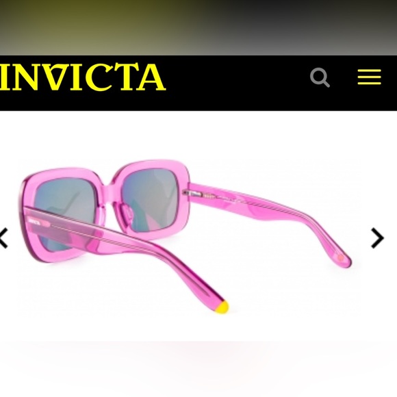 INVICTA eyewear - pink square Angel sunglasses nwot 😎 - Picture 6 of 13